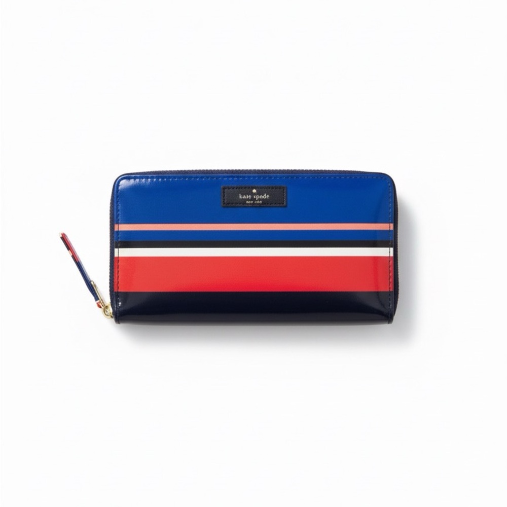 Kate Spade Daycation Tropical Stripe Wallet